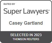 Super Lawyers 2023 Casey Gartland